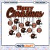 Cleveland Browns Christmas Ornaments PNG