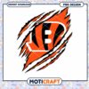 Cincinnati Bengals Tiger Stripe PNG Design Instant Download Art