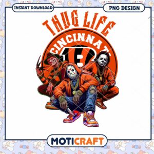 Cincinnati Bengals Thug Life PNG