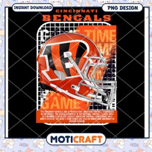Cincinnati Bengals PNG Game Day Design