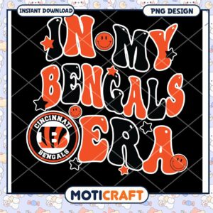 Cincinnati Bengals Era Inspirational PNG Design for Fans