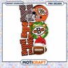 Christmas Browns Football PNG Sublimation
