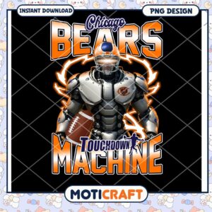 Chicago Bears Touchdown Machine PNG