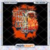 Chicago Bears They Not Like Us PNG Design Instant Download Art