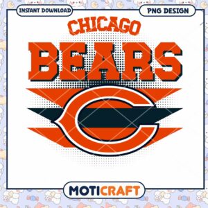 Chicago Bears PNG Design Instant Download