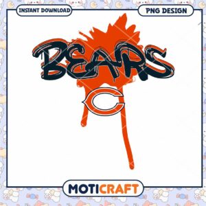Chicago Bears PNG Design Instant Download for Fans and Gifts