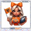 Chicago Bears Girl PNG Sublimation