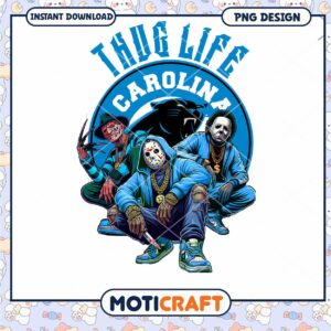 Carolina Thug Life PNG Design