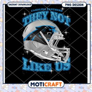 Carolina Panthers PNG Sublimation Design
