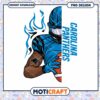 Carolina Panthers PNG Football Player Design 1 Carolina Panthers PNG Football Player Design