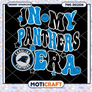 Carolina Panthers PNG Design Retro Era