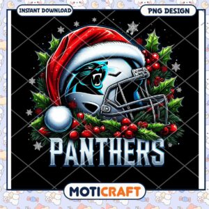 Carolina Panthers Christmas PNG