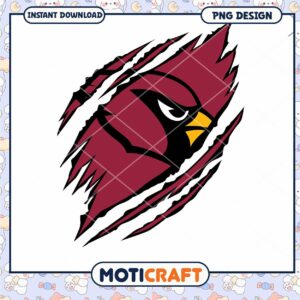 Cardinal Claws PNG Design Instant Download