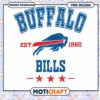 Buffalo Bills Vintage Design PNG Instant Download for Fans