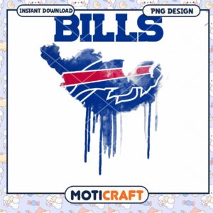 Buffalo Bills Watercolor PNG Design