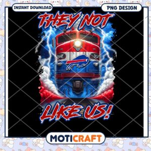 Buffalo Bills Train PNG Design