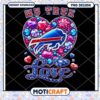 Buffalo Bills Rhinestone Heart PNG 2 Buffalo Bills Rhinestone Heart PNG