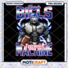 Buffalo Bills Robot PNG Design