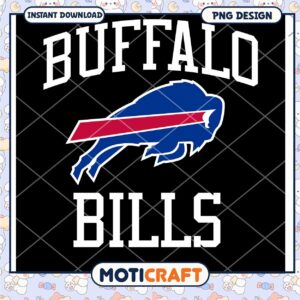 Buffalo Bills PNG Design Instant Download