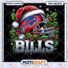Buffalo Bills Christmas Helmet PNG