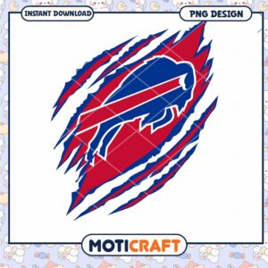 Buffalo Bills Claws PNG Design