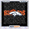 Broncos Bold Logo PNG Design Instant Download for Sports Fans