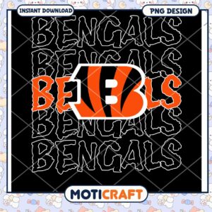 Bengals PNG Sublimation Design
