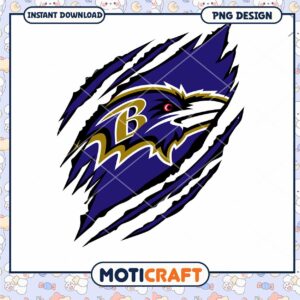 Baltimore Ravens PNG Logo Design
