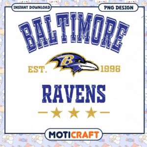 Baltimore Ravens PNG Design 1996