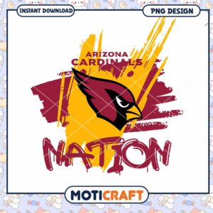 Arizona Cardinals Nation PNG Design