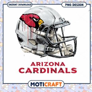 Arizona Cardinals Helmet PNG Design