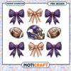 Vikings Football PNG Design Instant Download