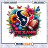 Texas Texans Floral PNG Design
