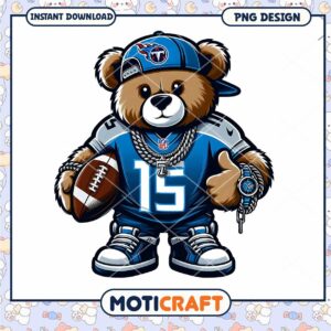 Tennessee Titans Teddy Bear PNG