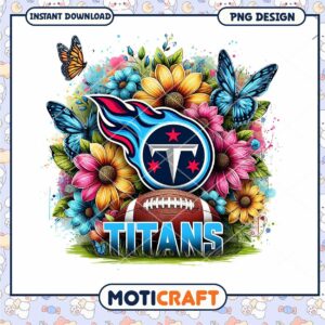 Tennessee Titans Floral PNG Sublimation Tennessee Titans Floral PNG Sublimation