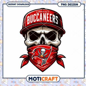 Tampa Bay Buccaneers Skull PNG