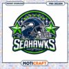 Seahawks Helmet PNG Design