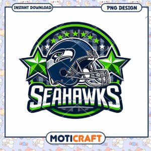 Seahawks Helmet PNG Design