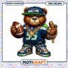 Seahawks Bear PNG Design Instant Download