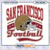 San Francisco Football PNG Design