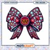 Rhinestone Bow PNG Design Instant Download