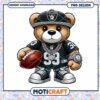 Raiders Teddy Bear PNG Design Instant Download 2 Raiders Teddy Bear PNG Design Instant Download