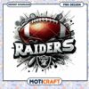 Raiders Football PNG Design Instant Download