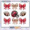 PNG Football Helmet Bow Clipart 2 PNG Football Helmet Bow Clipart