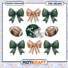 PNG Football Jets Bow Clipart Instant Download 1 PNG Football Jets Bow Clipart Instant Download
