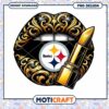 Pittsburgh Steelers Lips PNG Design 1 Pittsburgh Steelers Lips PNG Design