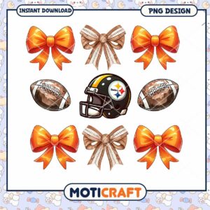 Pittsburgh Steelers Football PNG Design