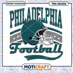 Philadelphia Eagles Football PNG Design