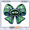 NY Jets Bling Bow PNG Design 2 NY Jets Bling Bow PNG Design