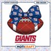 NY Giants Football PNG Design